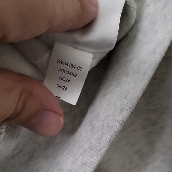 Athleta Power of She Crewneck Womens Sweater Light Gray Small - Picture 10 of 10